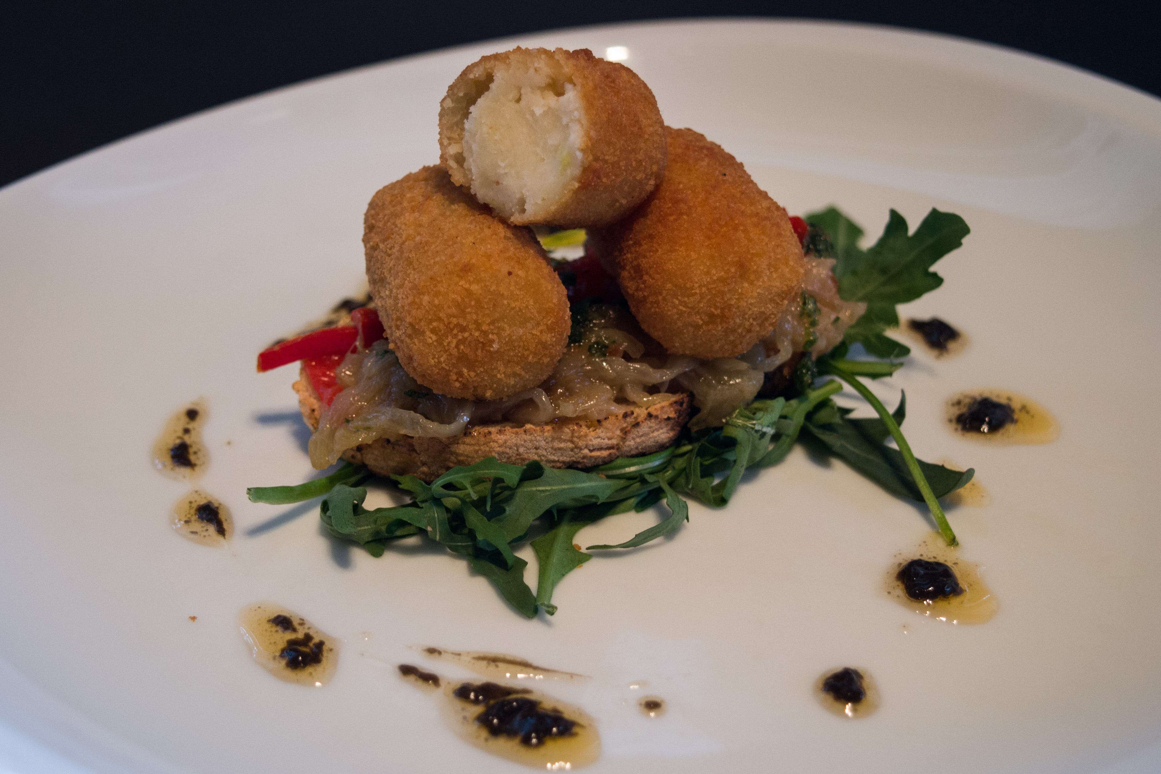 Bacallà, porros i gambes